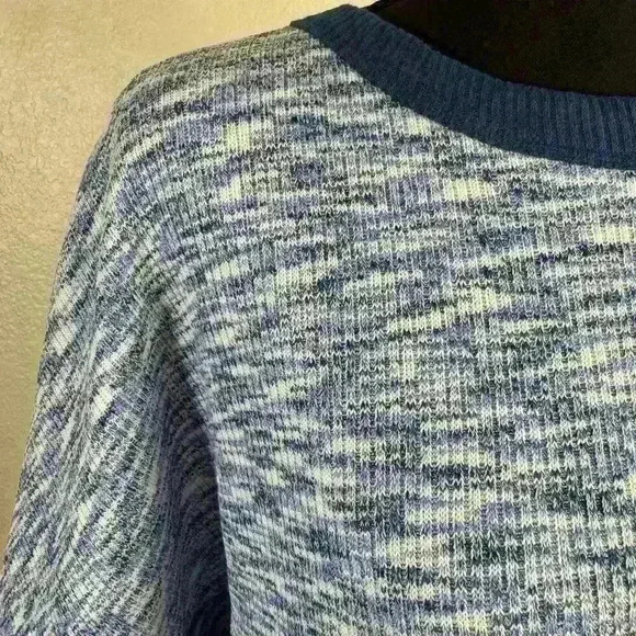 Free People FP Movement Dolman Sleeve Tee Oversized Slouchy Blue NWT Women Small - Picture 3 of 6